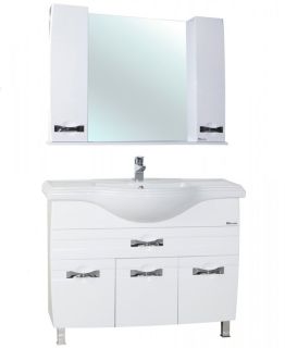 Тумба под раковину Bellezza Абрис 105см белый 00000006118